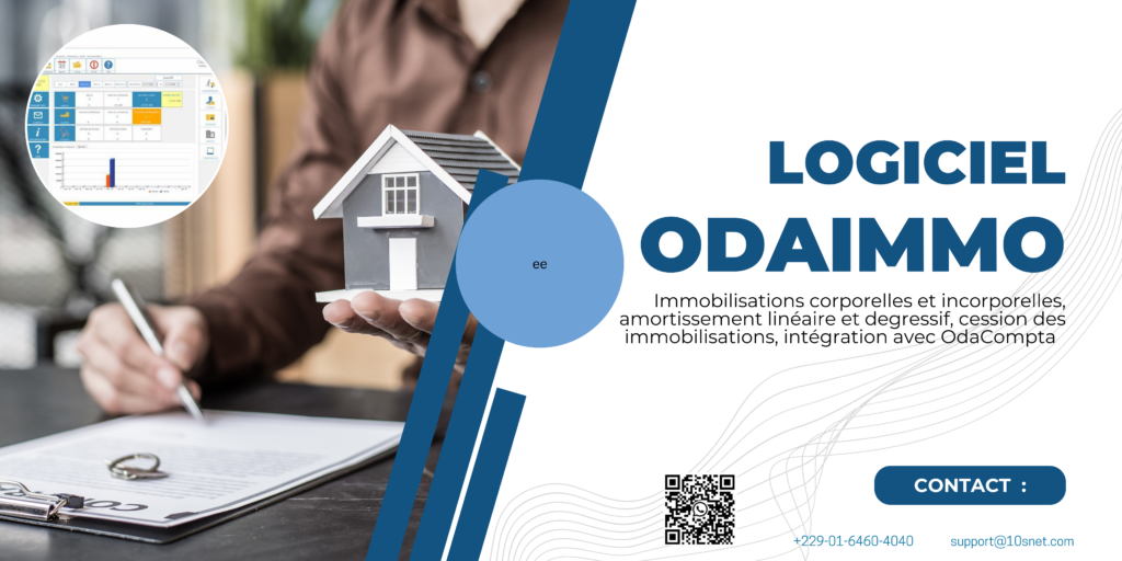 Illustration de notre logiciel de gestion d'immobilisations OdaImmo